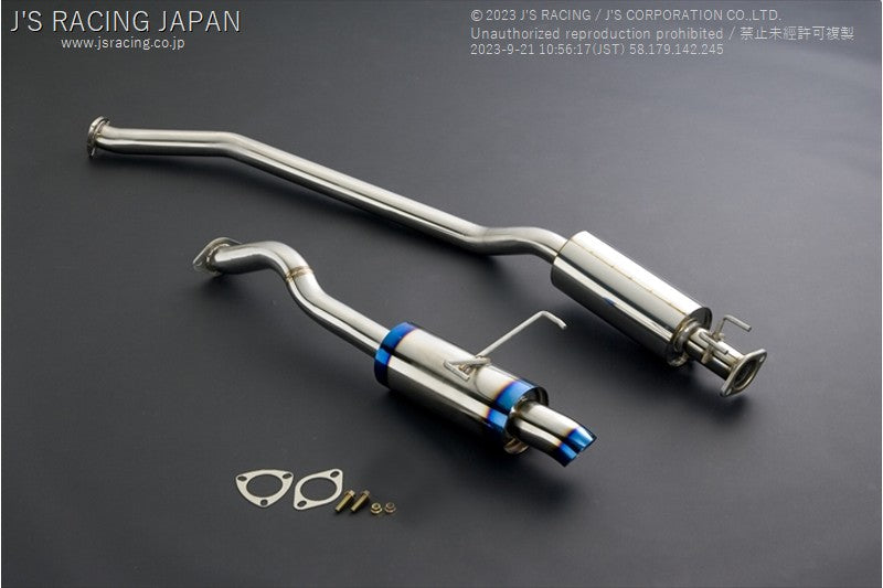 J&#39;S RACING DC5 SUS Exhaust plus 60RS