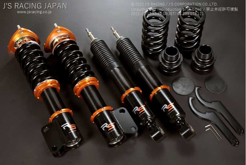 J&#39;S RACING FD2 Black Series DAMPER KIT RS