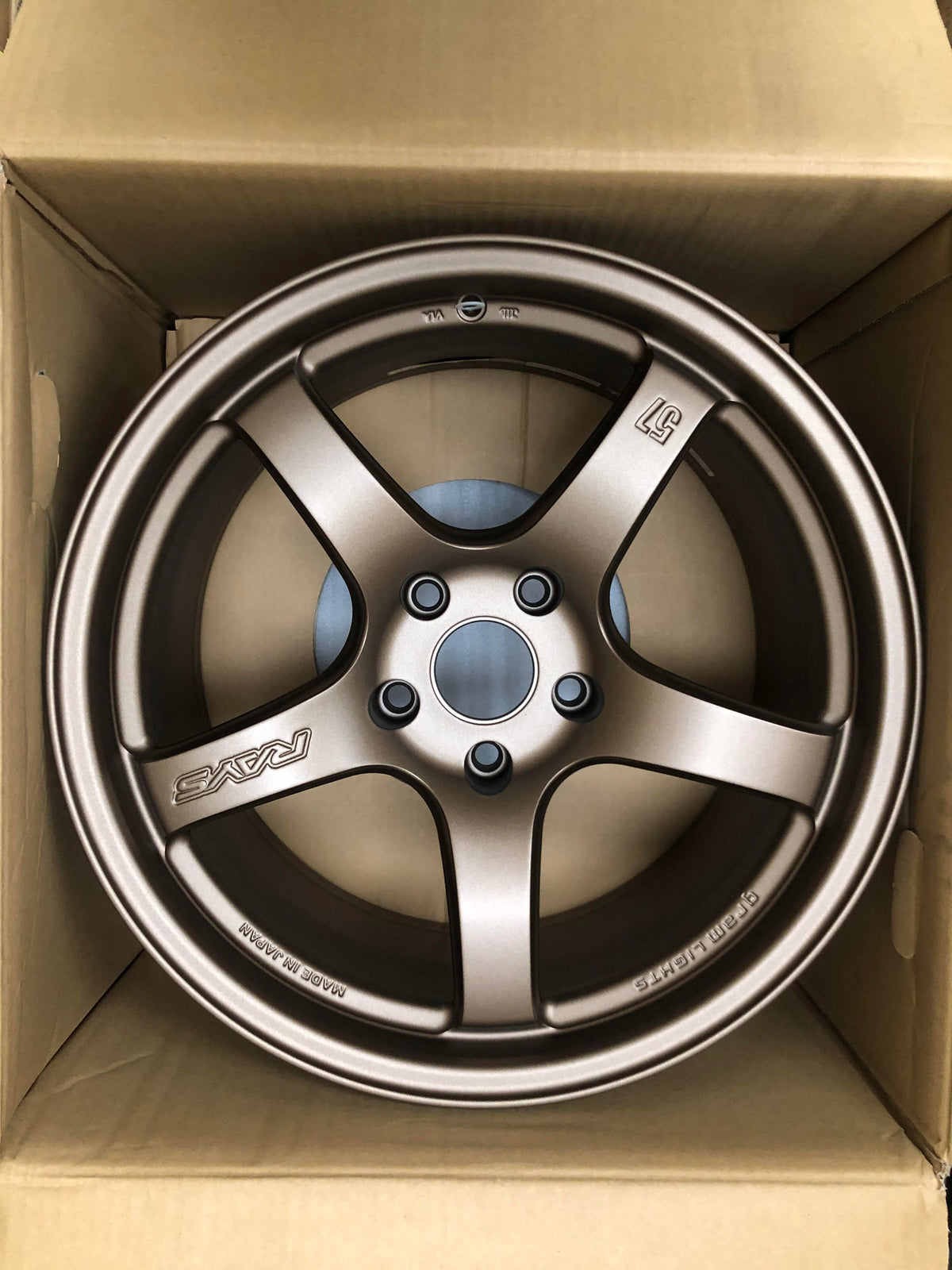 RAYS 57CR 17X9 +22 5/114.3 Matte Bronze (Z1P) - On The Run Motorsports