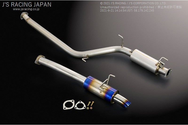 J&#39;S RACING FD2 TYPE-R R304 SUS Exhaust 70RS