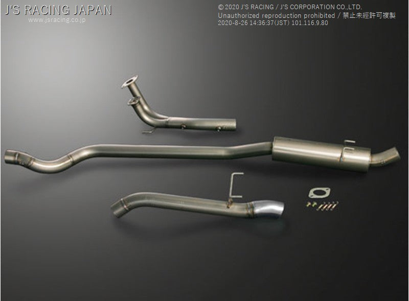 J&#39;S RACING DC5 SUS Exhaust plus 70RR - On The Run Motorsports