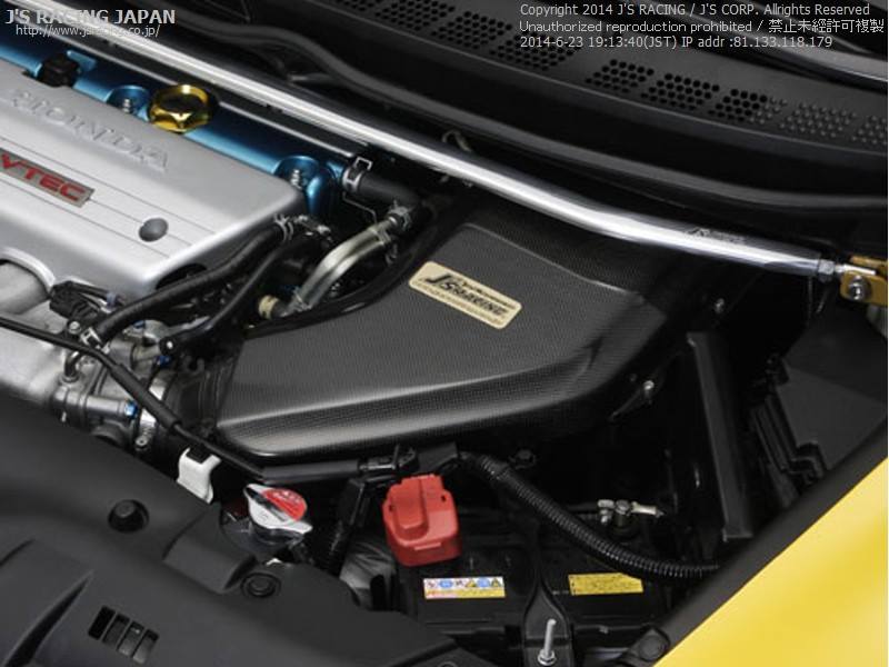 J&#39;S RACING FD2-R Tsuchinoko Air Intake System Carbon