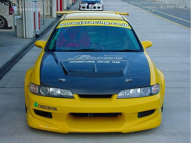 J&#39;S RACING DC2 Street ver. Aero hood CFRP/FRP - On The Run Motorsports