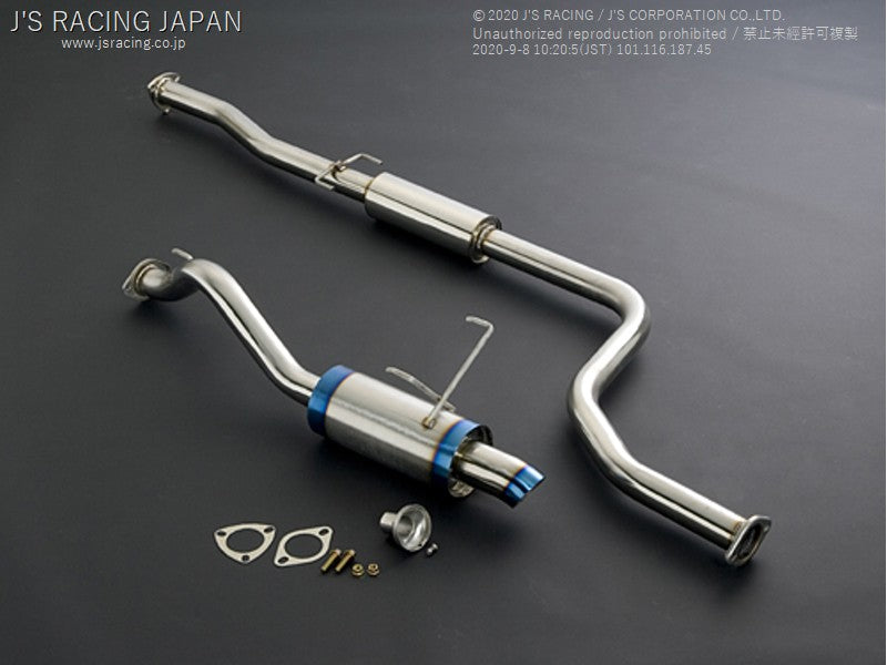 J&#39;S RACING EK9 R304 SUS Exhaust 60RS - On The Run Motorsports