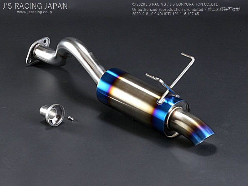 J&#39;S RACING EG6 R304 SUS Exhaust 60R - On The Run Motorsports