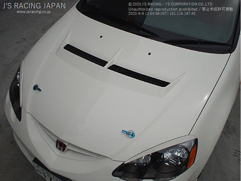 J&#39;S RACING DC5 Street Ver. FRP hood - On The Run Motorsports