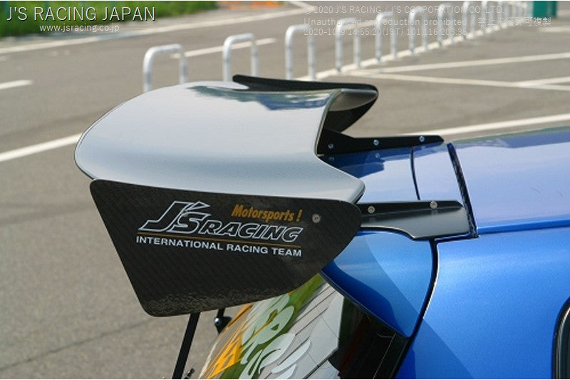 J&#39;S RACING EG6 3D GT-WING WET CARBON