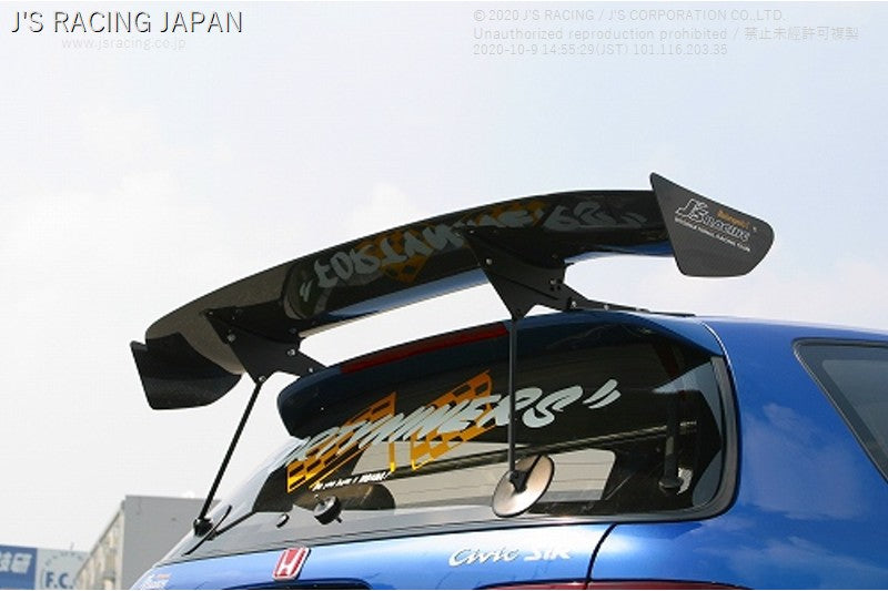 J&#39;S RACING EG6 3D GT-WING WET CARBON