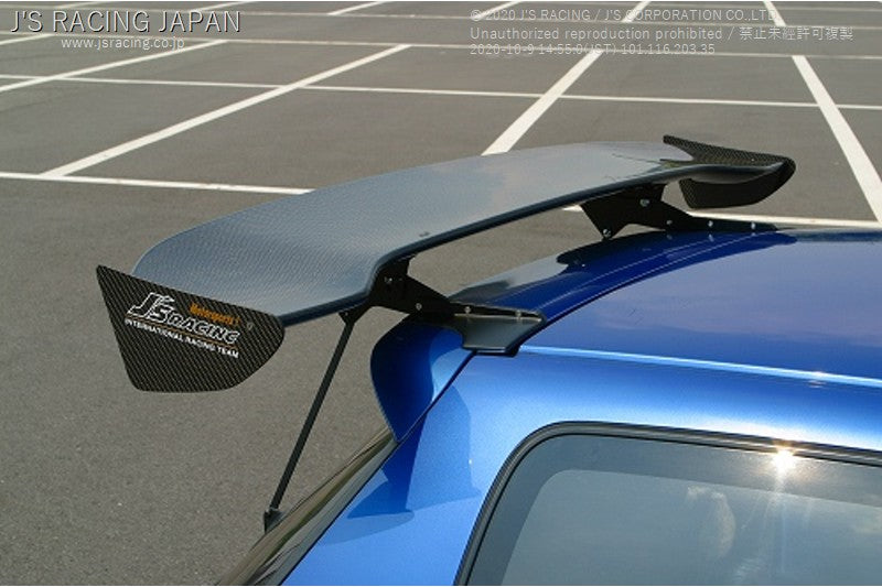 J&#39;S RACING EG6 3D GT-WING WET CARBON