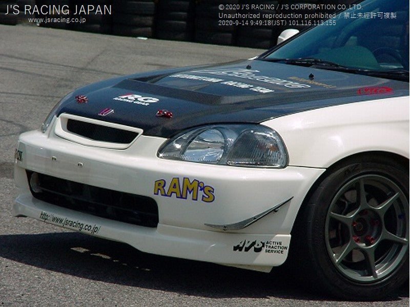 J&#39;S RACING EK9 CFRP canard - On The Run Motorsports