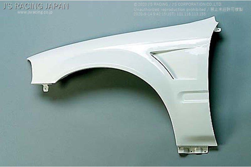 J&#39;S RACING EK4 Front Wide Fender kit FRP ( early model ) - On The Run Motorsports