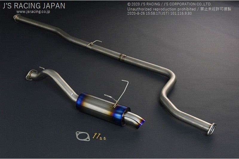 J&#39;S RACING DC2 Titanium Exhaust FX-PRO 60RR - On The Run Motorsports