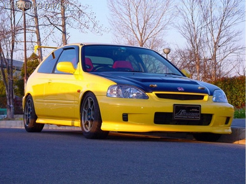 J&#39;S RACING EK9 (early model)Street ver. Aero hood CFRP/FRP - On The Run Motorsports