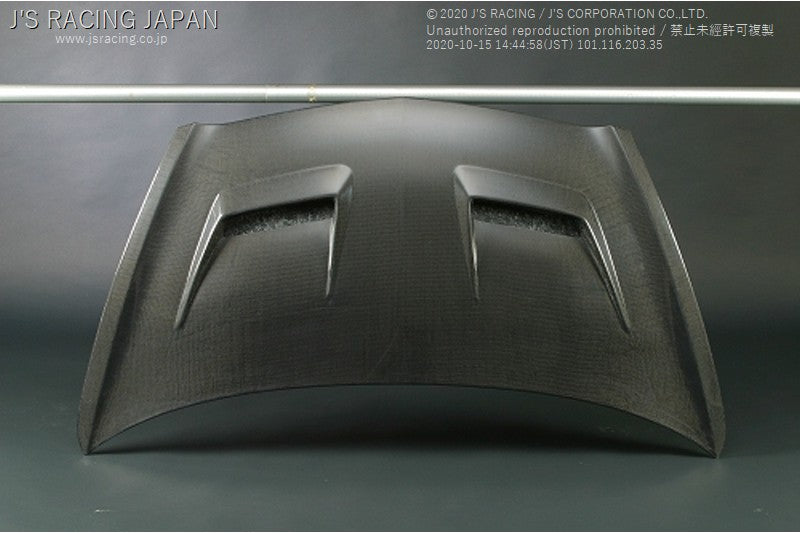 J&#39;S RACING Type V full carbon hood