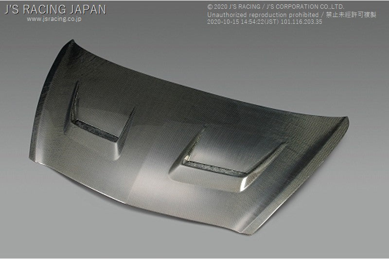 J&#39;S RACING Type V full carbon hood