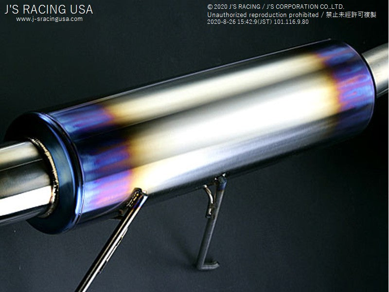 J&#39;S RACING CL7 Titanium Exhaust FX-PRO 60RS - On The Run Motorsports