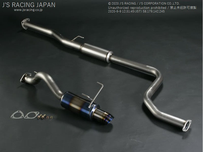 J&#39;S RACING DC2 Titanium Exhaust FX-PRO 60RS - On The Run Motorsports