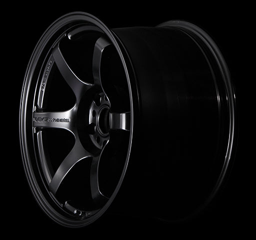 RAYS 57DR 18X9.5 +22 5/114.3 SEMIGLOSS BLACK - On The Run Motorsports